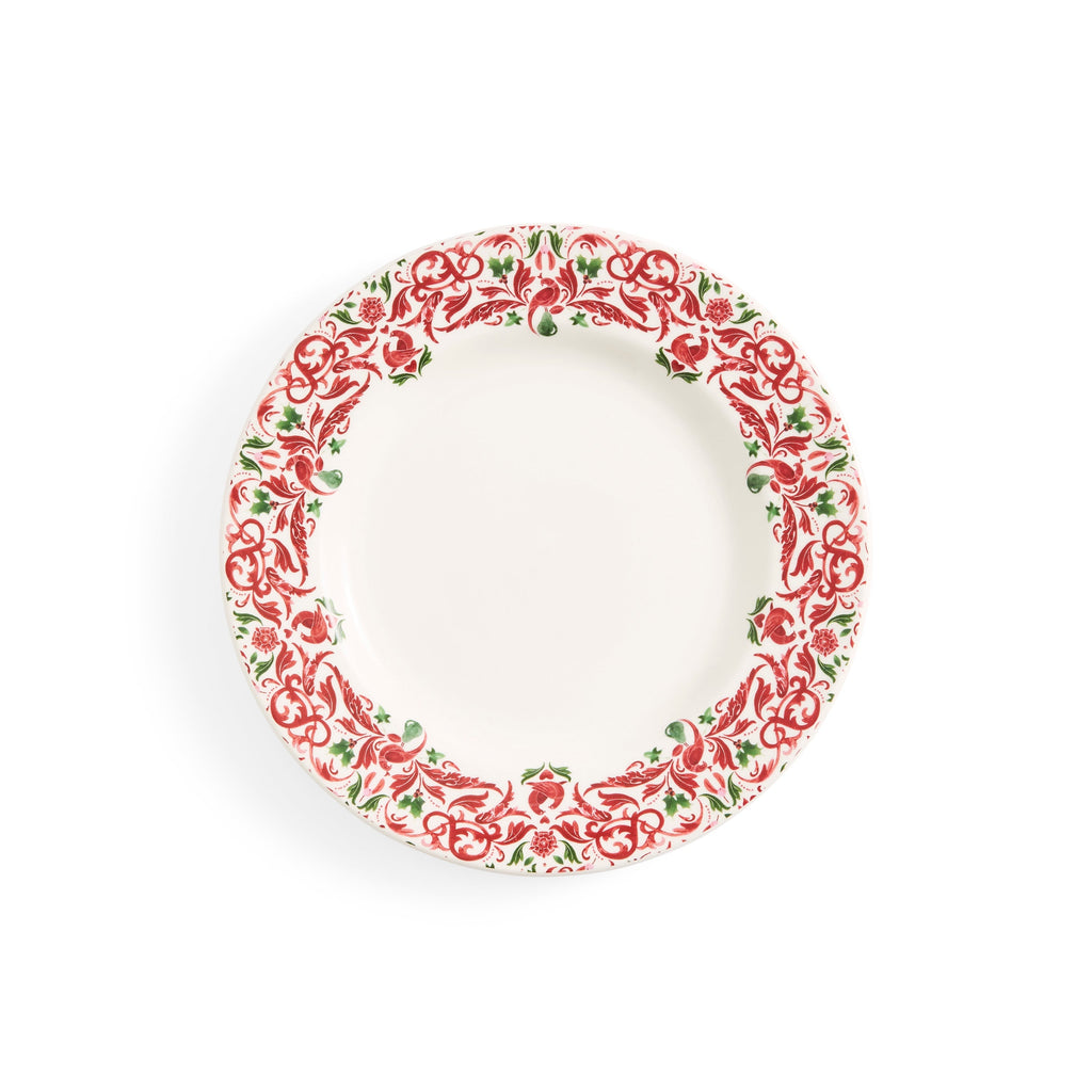 Christmas Tree Yuletide 10.5" Dinner Plates, Set of 4