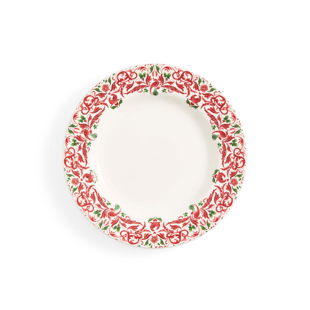 Christmas Tree Yuletide 10.5" Dinner Plates, Set of 4