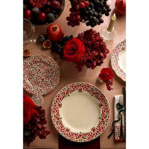 Christmas Tree Yuletide 10.5" Dinner Plates, Set of 4