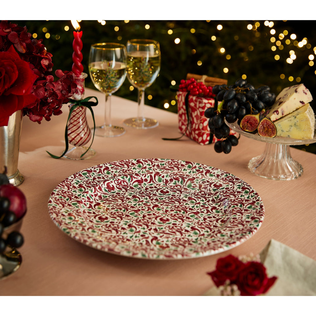 Christmas Tree Yuletide 12" Serving Platter