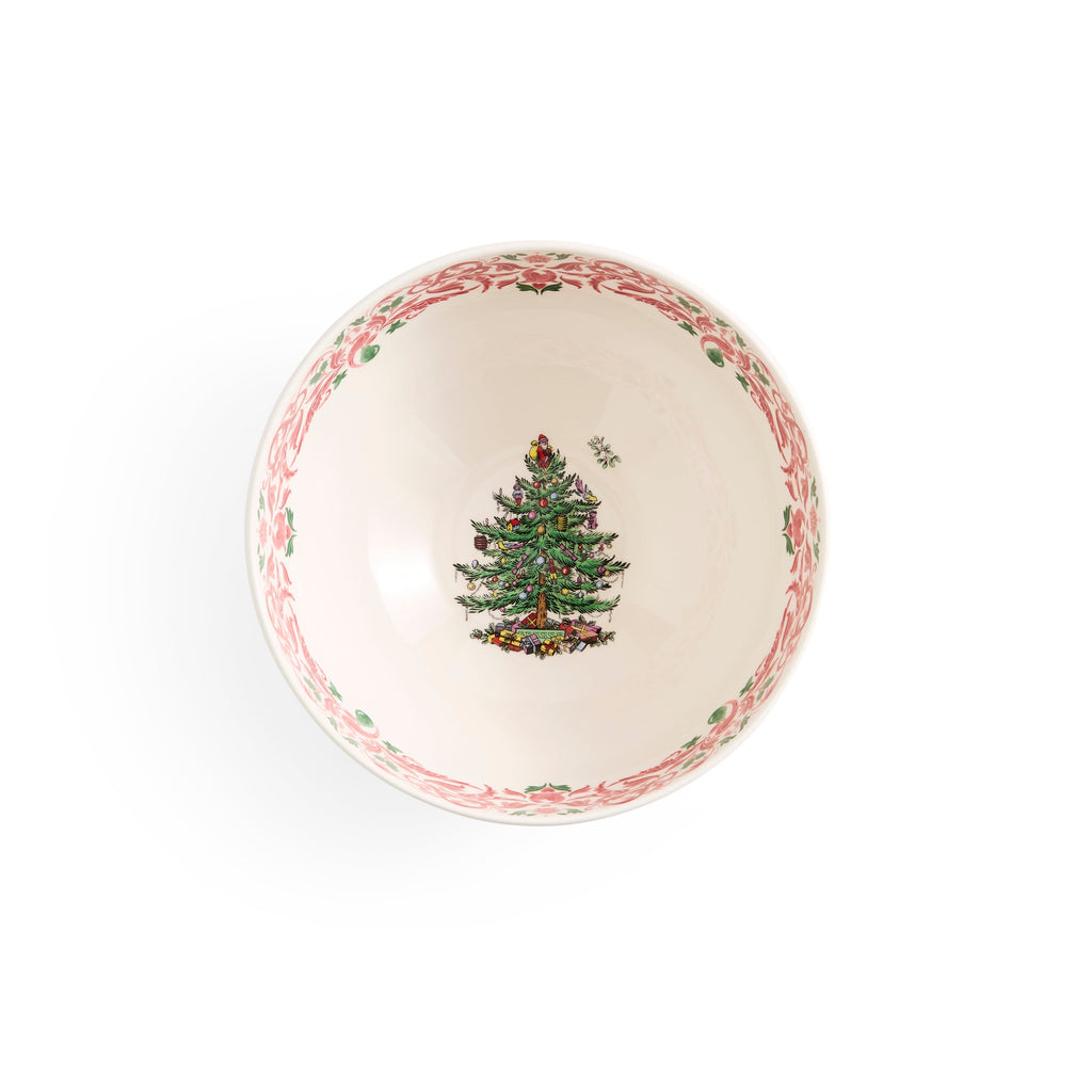 Christmas Tree Yuletide 9" Salad Bowl