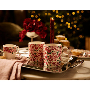 Christmas Tree Yuletide 9 oz Mugs, Set of 2