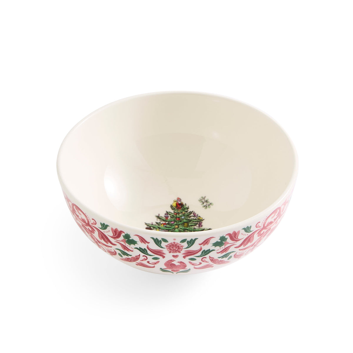 Christmas Tree Yuletide 6.5" Bowls, Set of 4