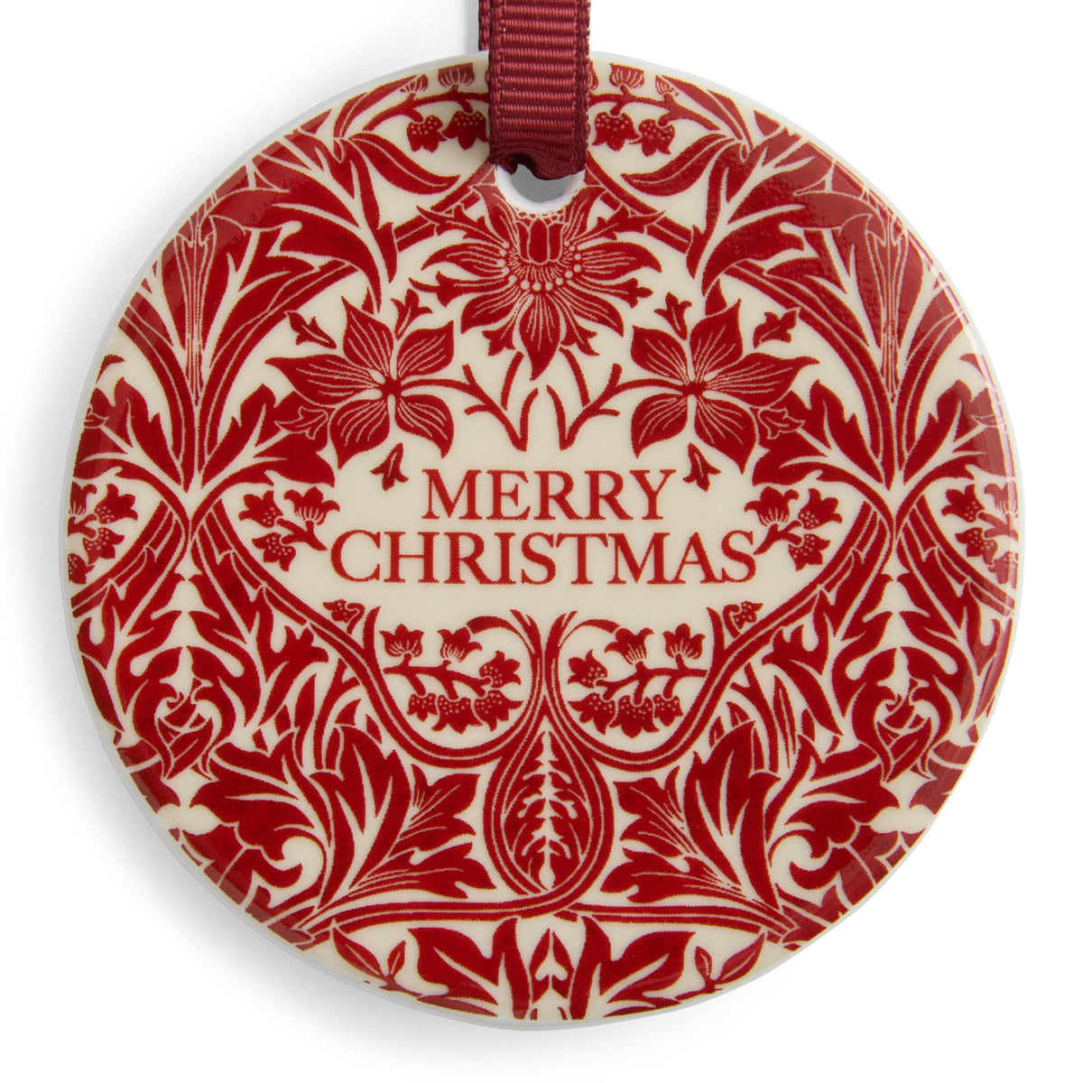 Morris & Co. Christmas Decorations, Set of 2