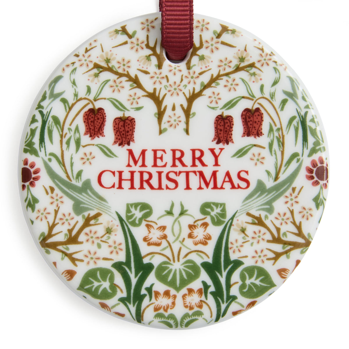Morris & Co. Christmas Decorations, Set of 2
