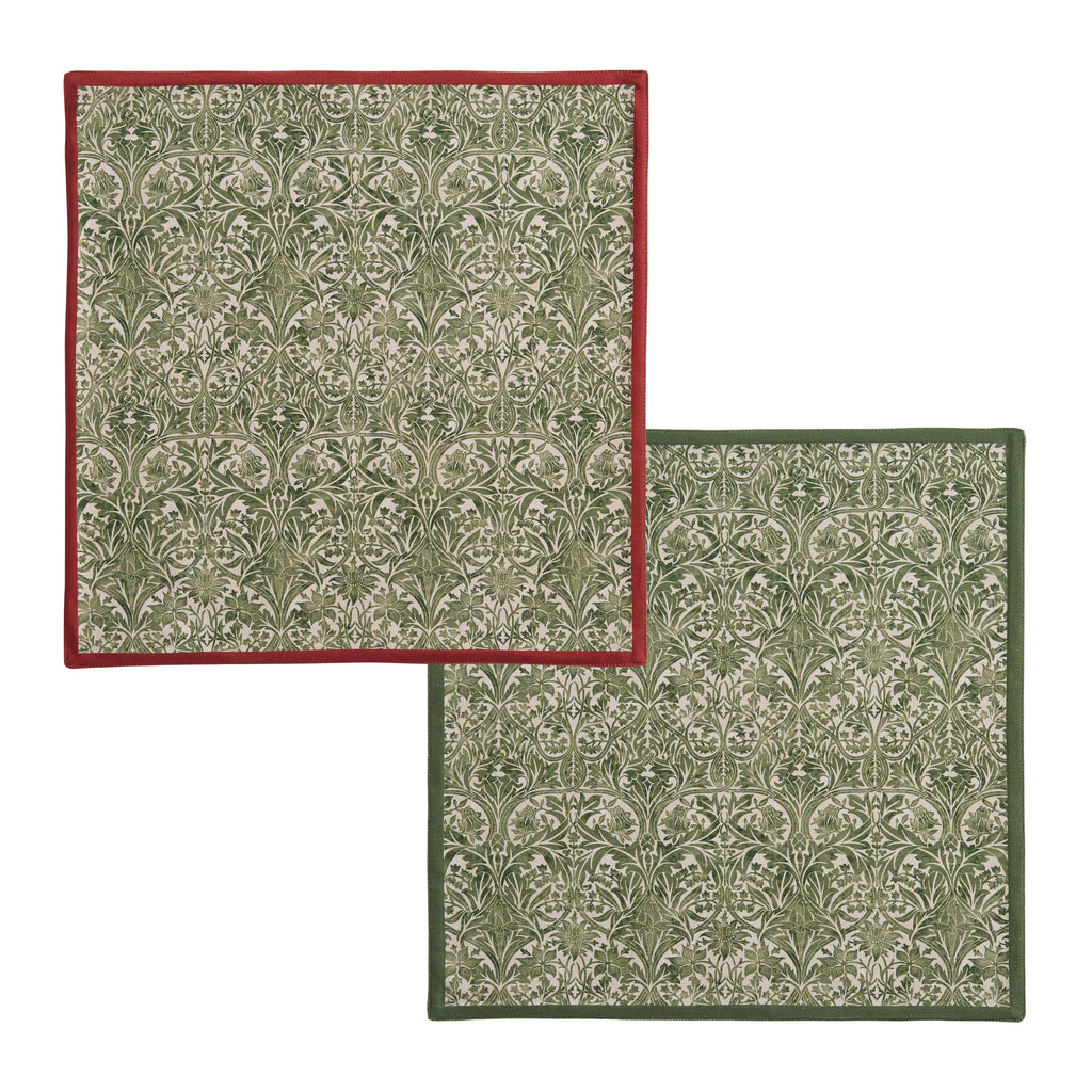 Morris & Co. Christmas Assorted Napkins, Set of 2