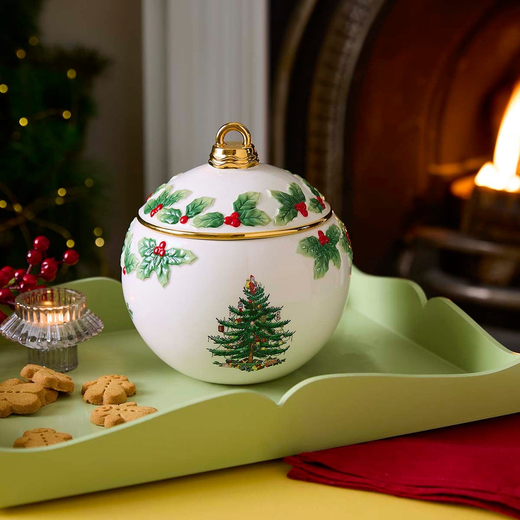 Christmas Memories 8" Bauble Cookie Jar