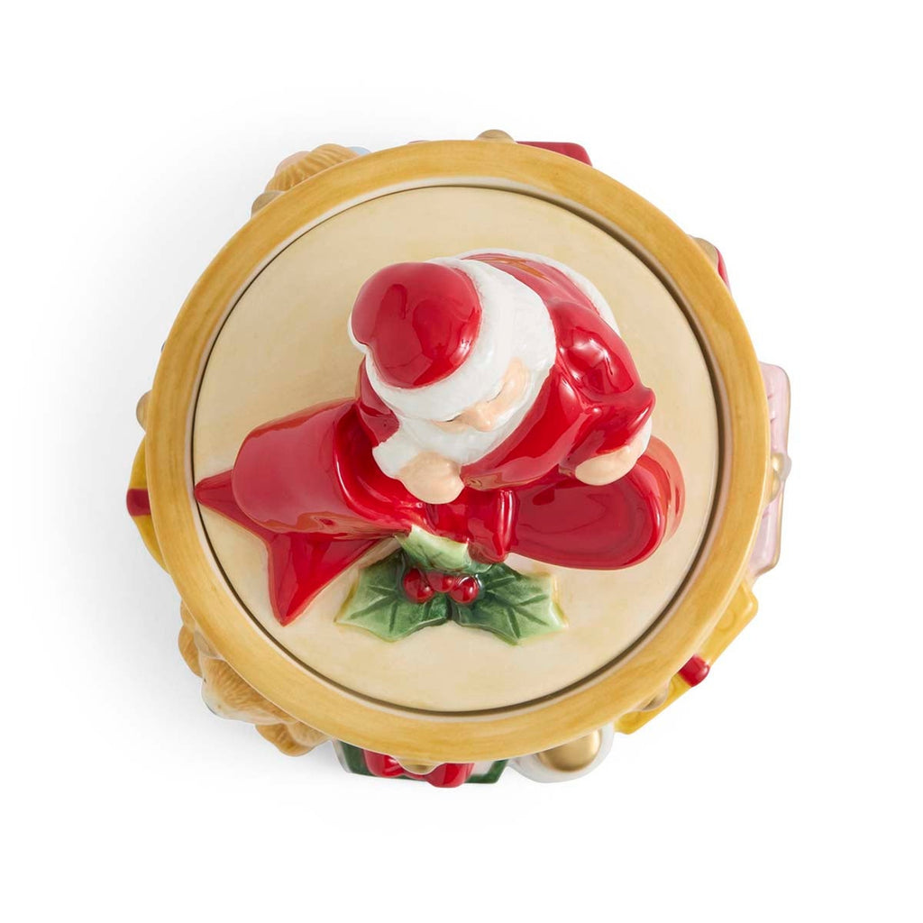 Christmas Memories Santa Candy Box