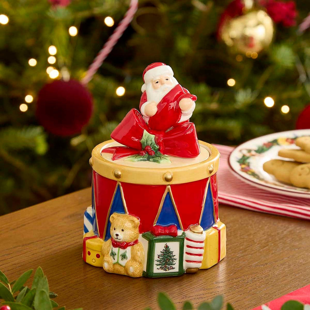 Christmas Memories Santa Candy Box