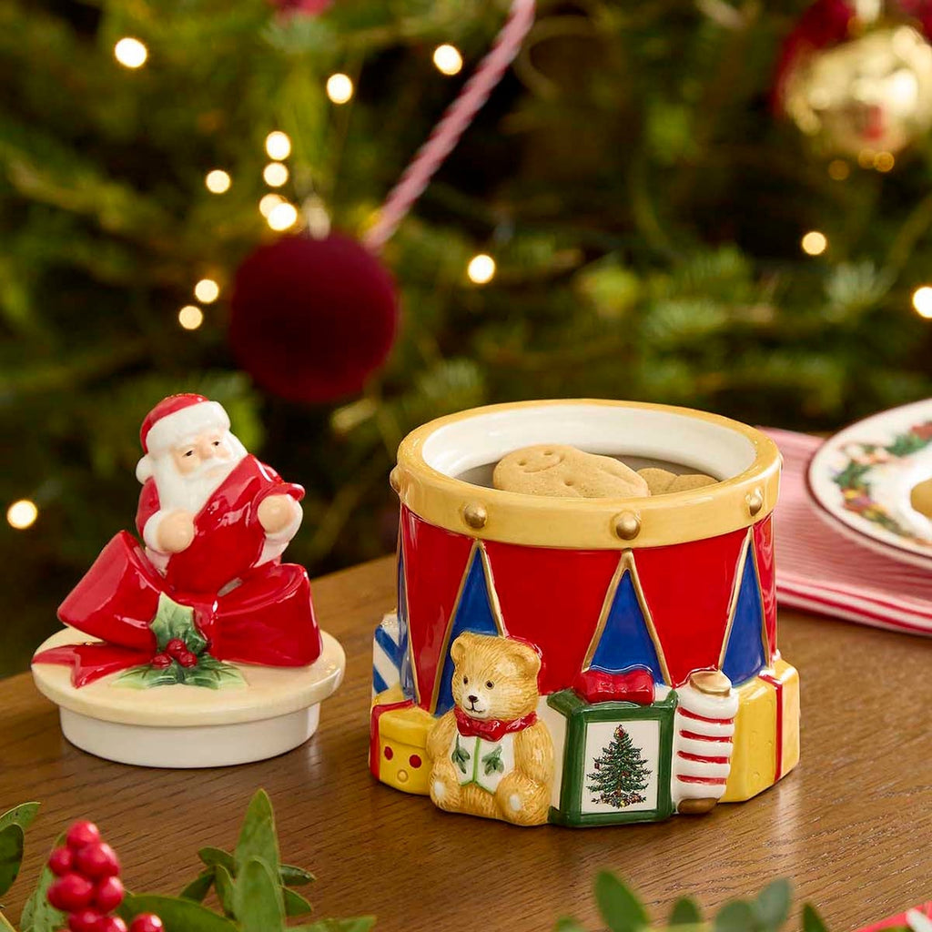 Christmas Memories Santa Candy Box