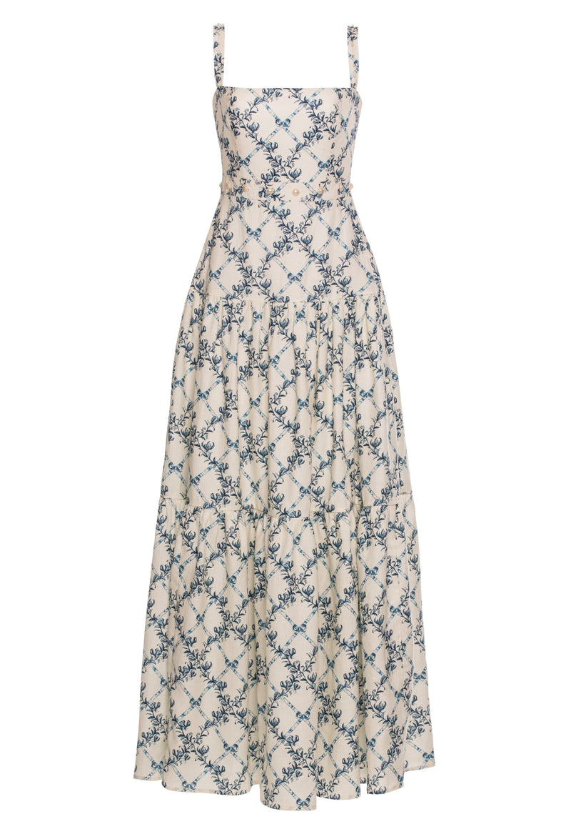 Lima Maxi Dress in Gloriosa