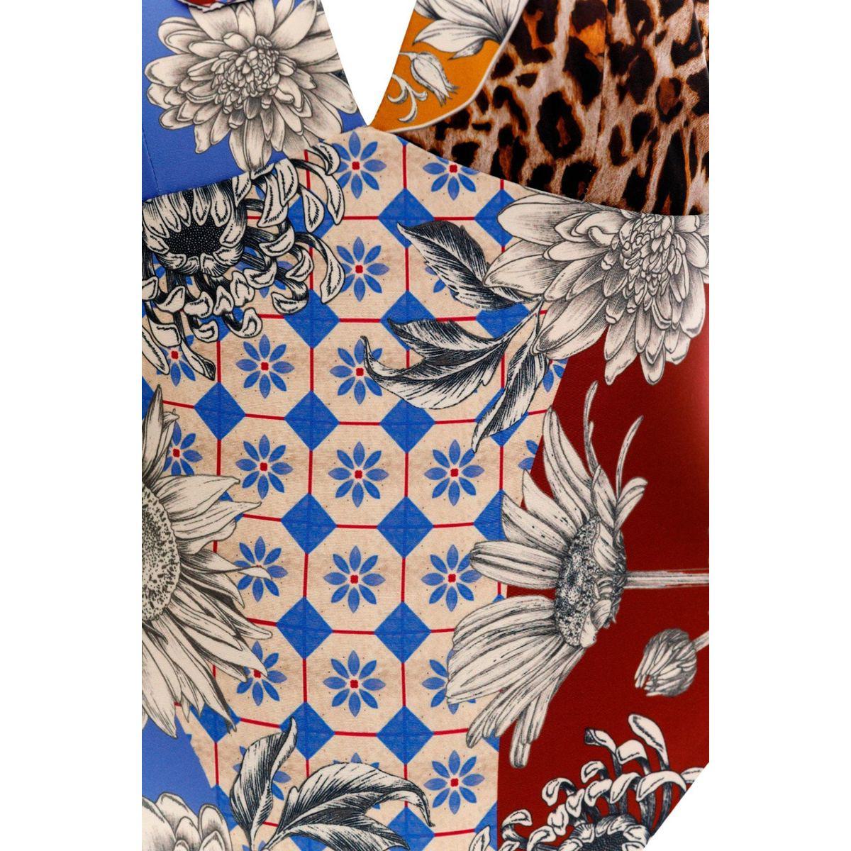 Tulipa One Piece Swimsuit in Quilt