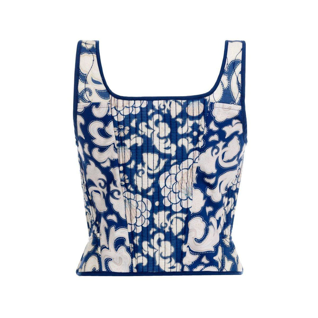 Sinclair Crop Top in Sereia