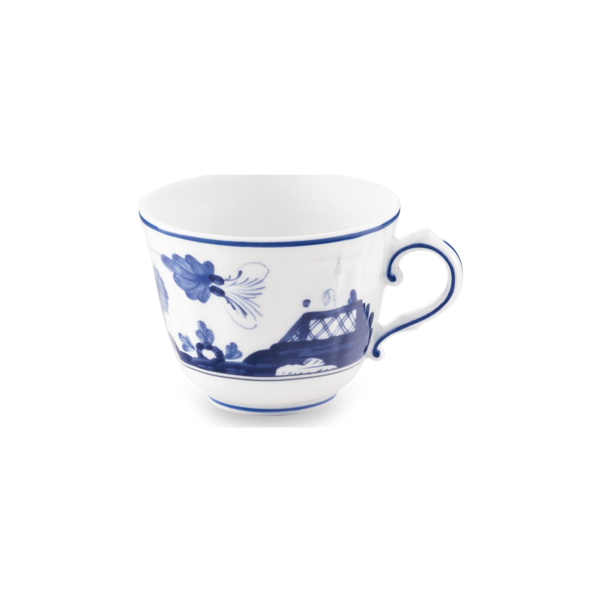 Oriente Italiano Antico Doccia Coffee Cup in Indaco