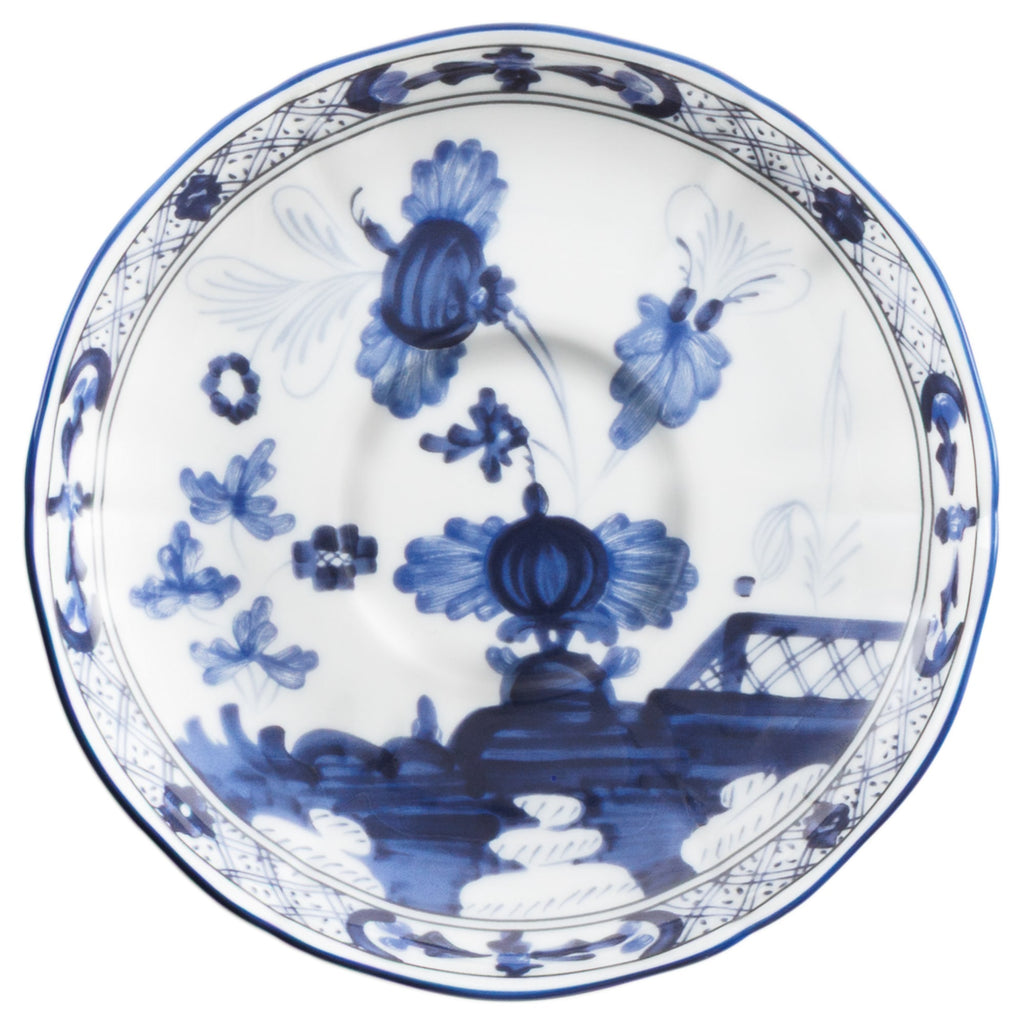 Oriente Italiano Tea Saucer in Indaco