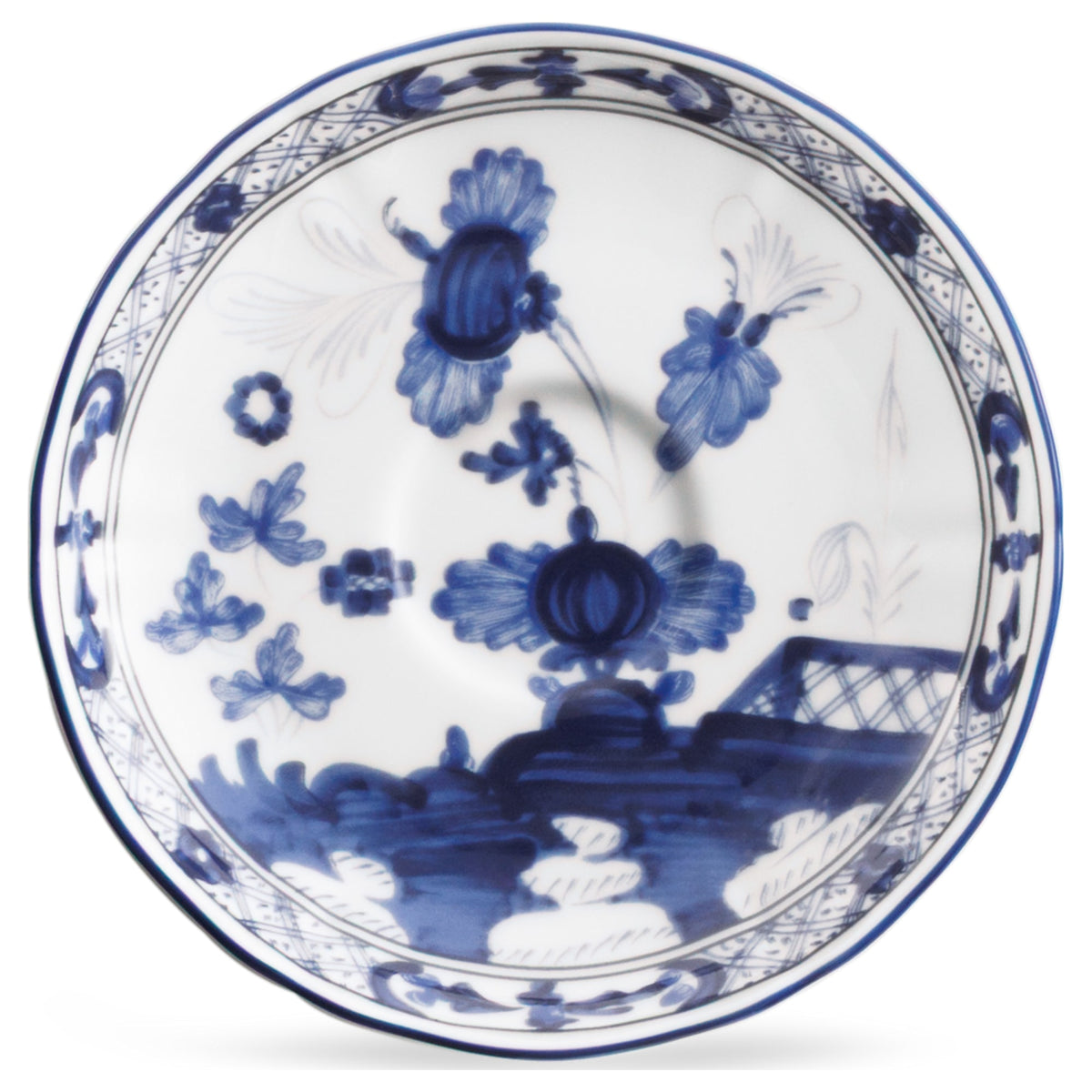 Oriente Italiano Coffee Saucer in Indaco