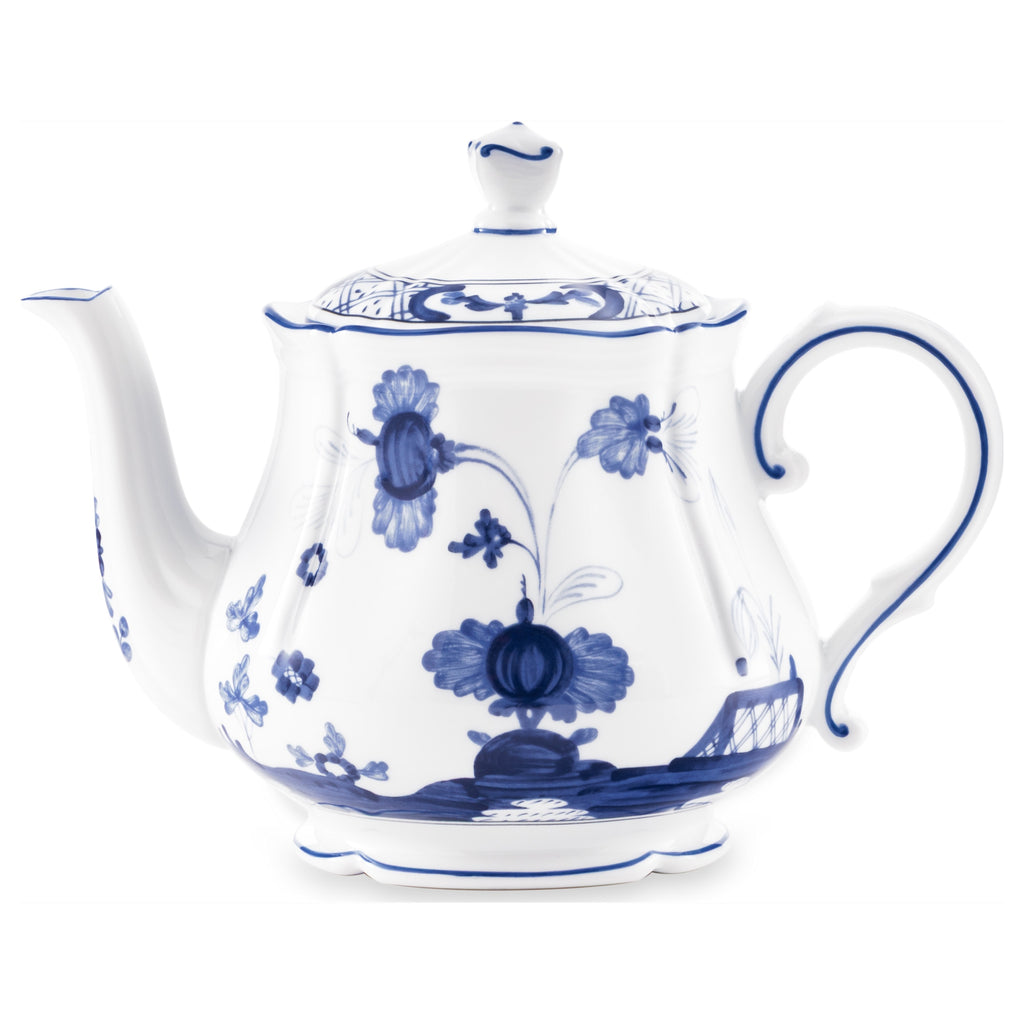 Oriente Italiano Teapot With Cover in Indaco