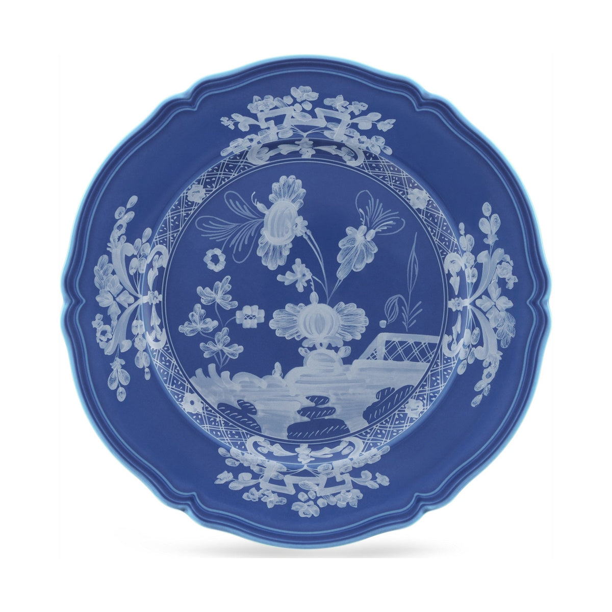 Oriente Italiano Charger Plate in Indaco
