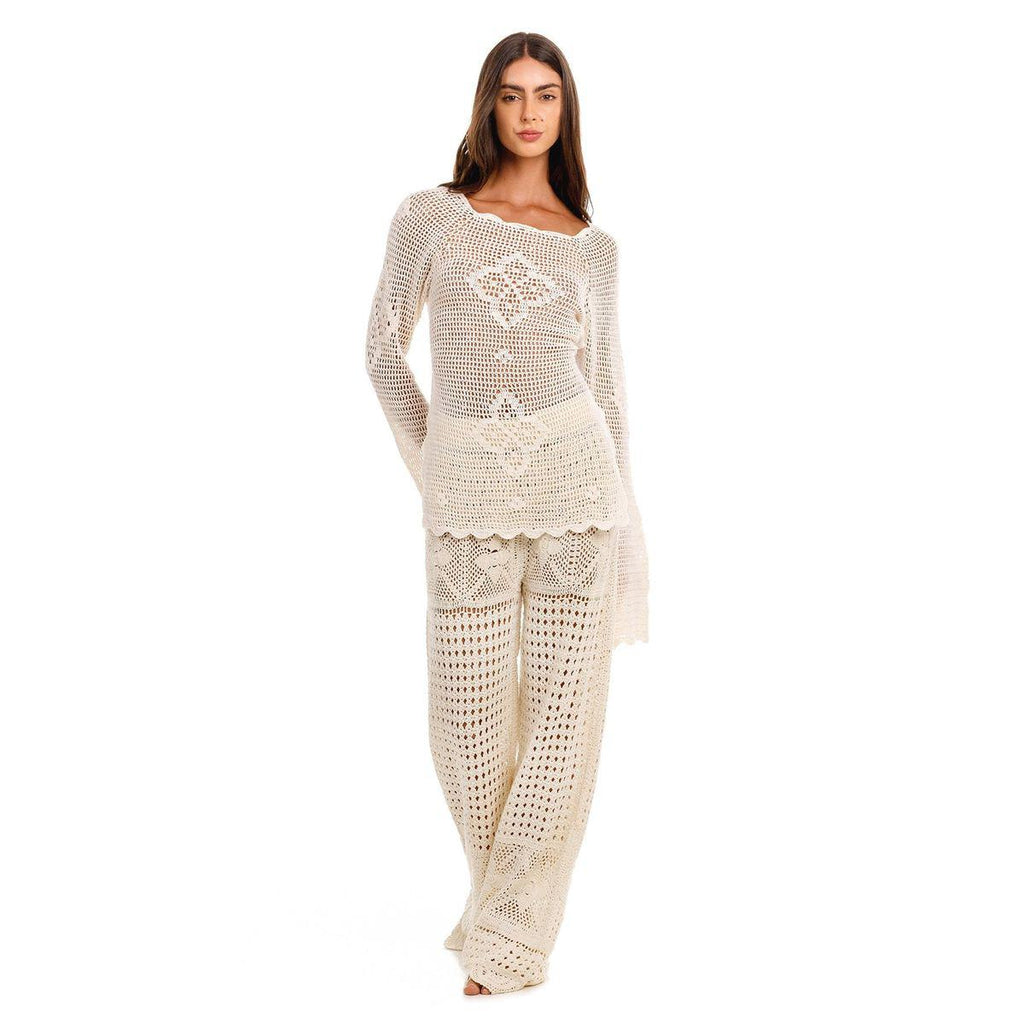 Wesley Pants in Cream