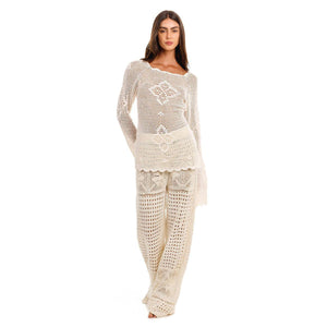 Wesley Pants in Cream