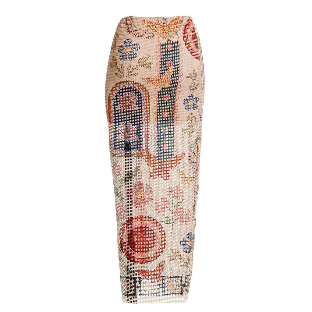 Tock Skirt in Fiore
