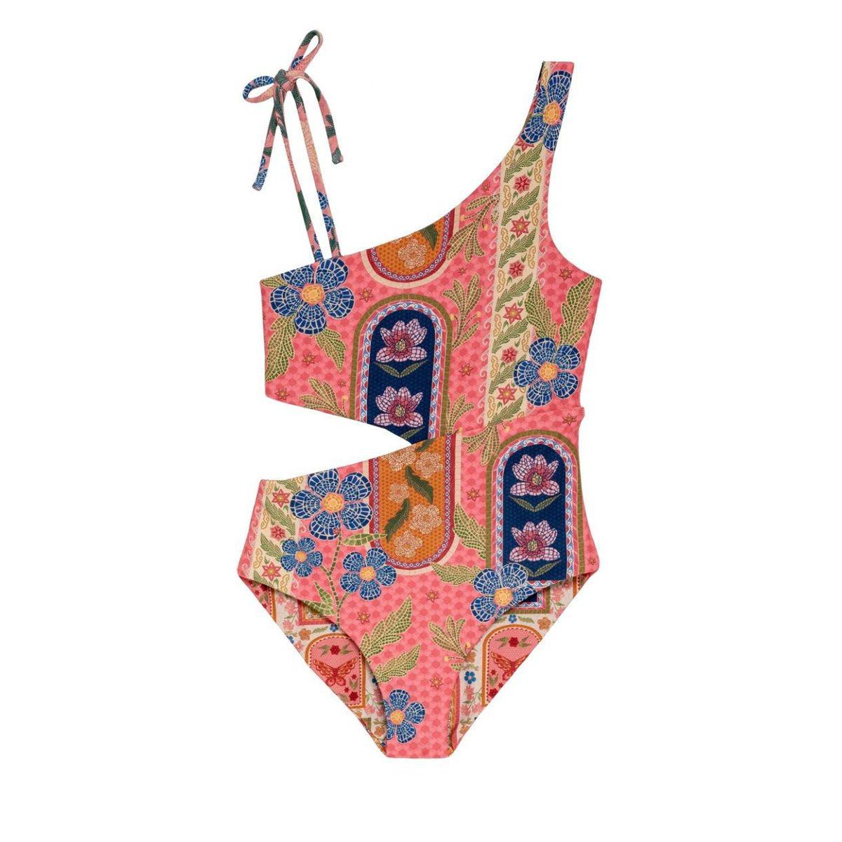 Savanna Kids One Piece Swimsuit in Fiore