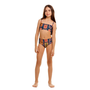 Sky Kids Bikini Set in Fiore