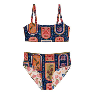 Sky Kids Bikini Set in Fiore