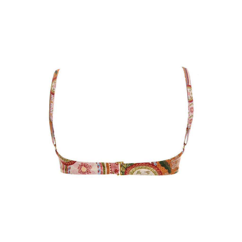 Candelaria Bikini Top in Fiore