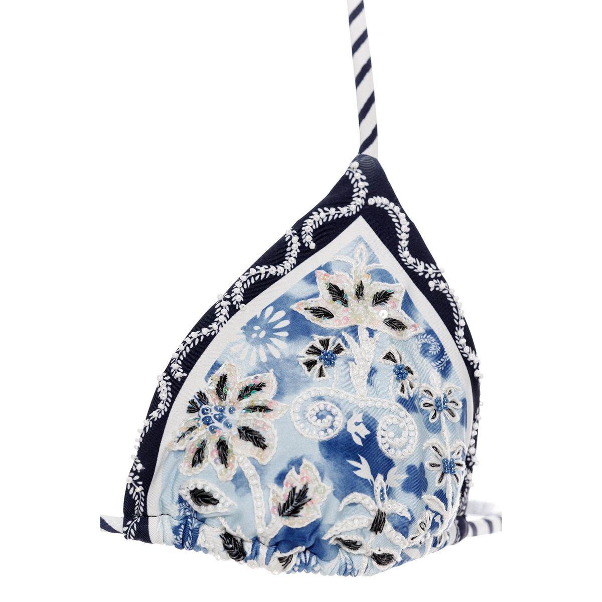 Lolita Bikini Top in Batik