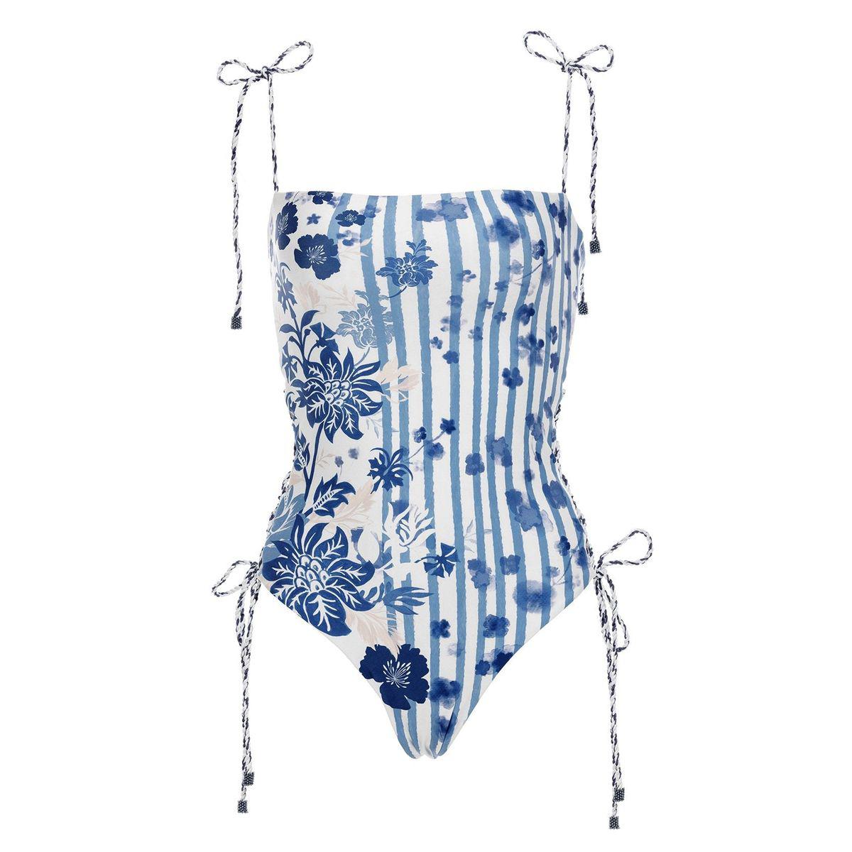 Posh One Piece Swimsuit in Batik