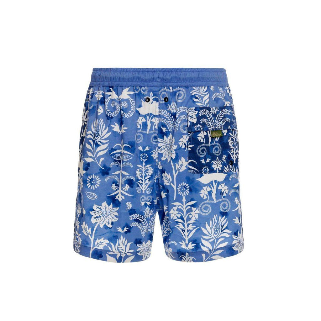 Fredie Mens Swim Trunks in Batik