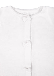 Bolero Sweater in White