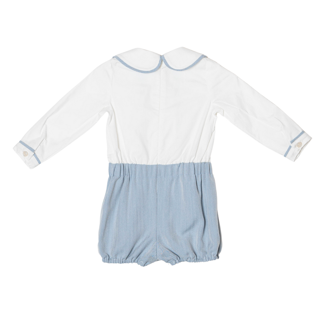Long Sleeve Barrett Bubble in Hyde Park Herringbone