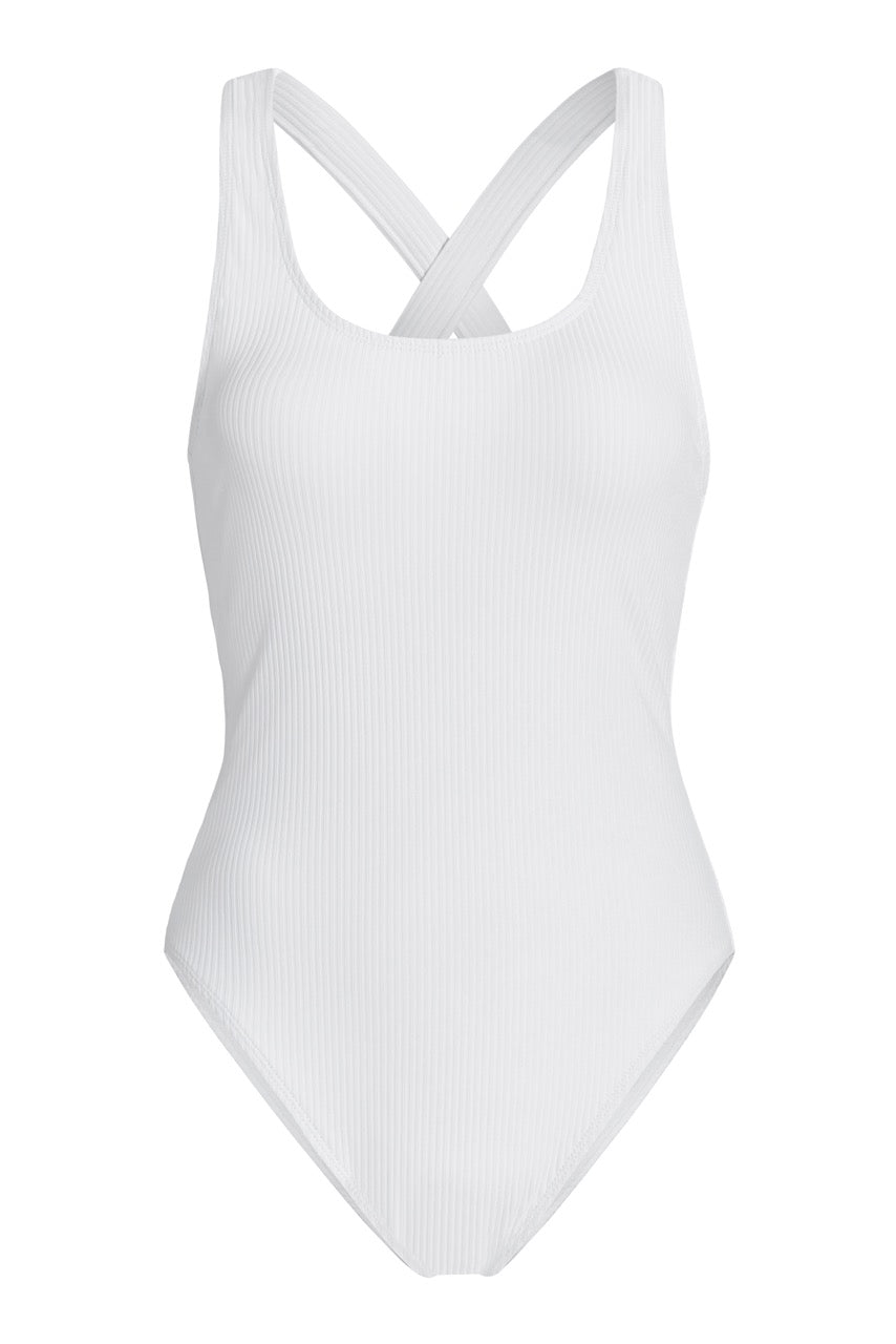 アンドレス　flocky dot one piece ANDRESD The Tulum One-Piece in Ribbed | Over The Moon