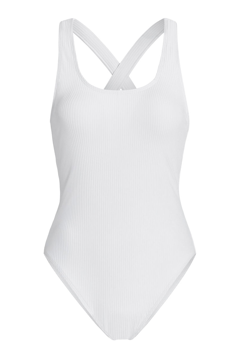 The Tulum One-Piece in Ribbed