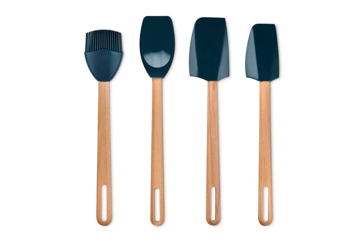 4-Piece Signature Silicone Tools Set in Nuit