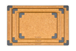 Le Creuset Set of 3 Paper Fiber Cutting Boards, , Oyster