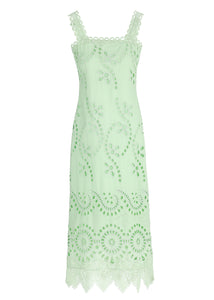 Le Bouquet Maxi Dress in Sage