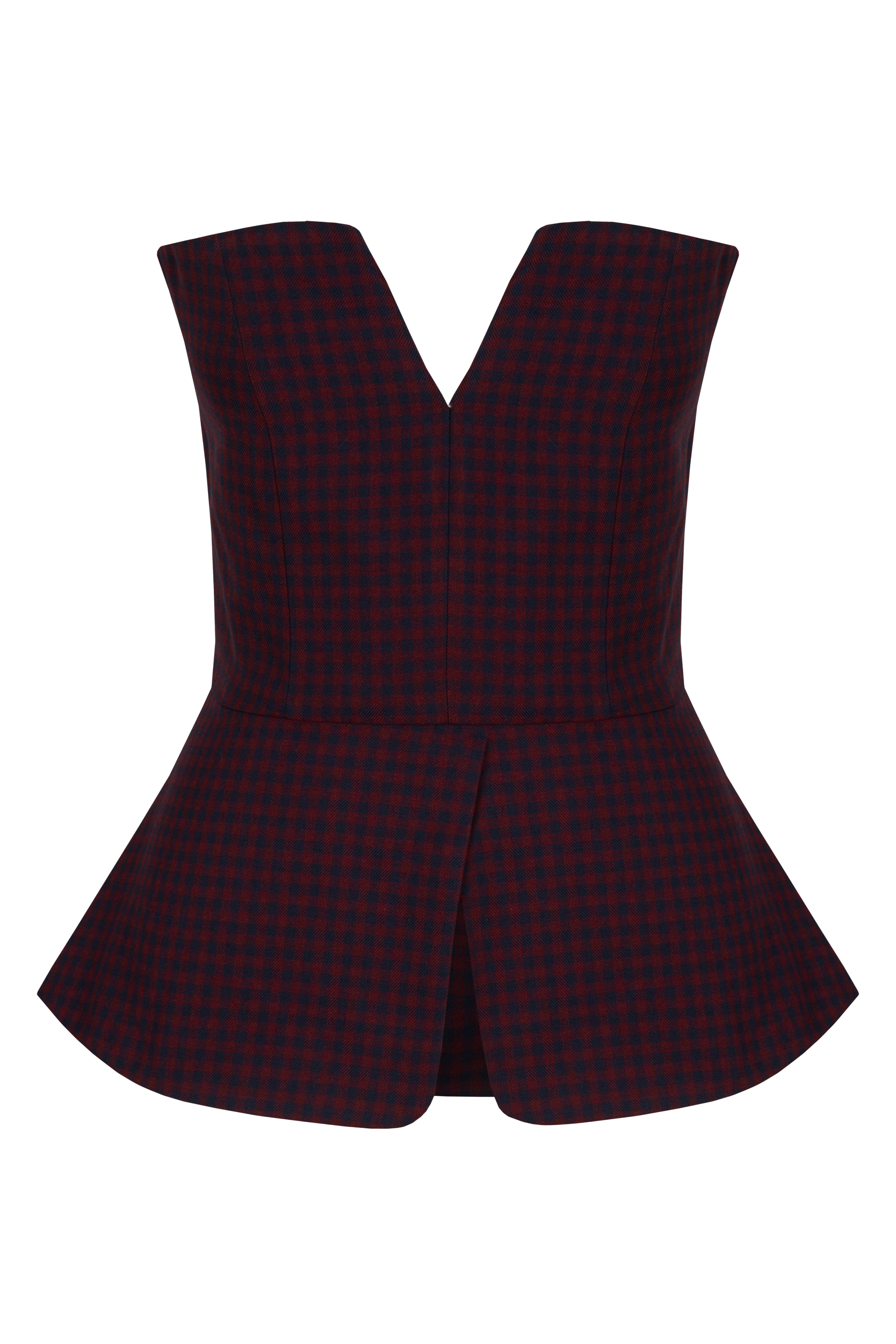 Luna Set in Burgundy & Blue