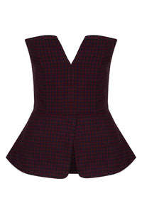 Luna Set in Burgundy & Blue