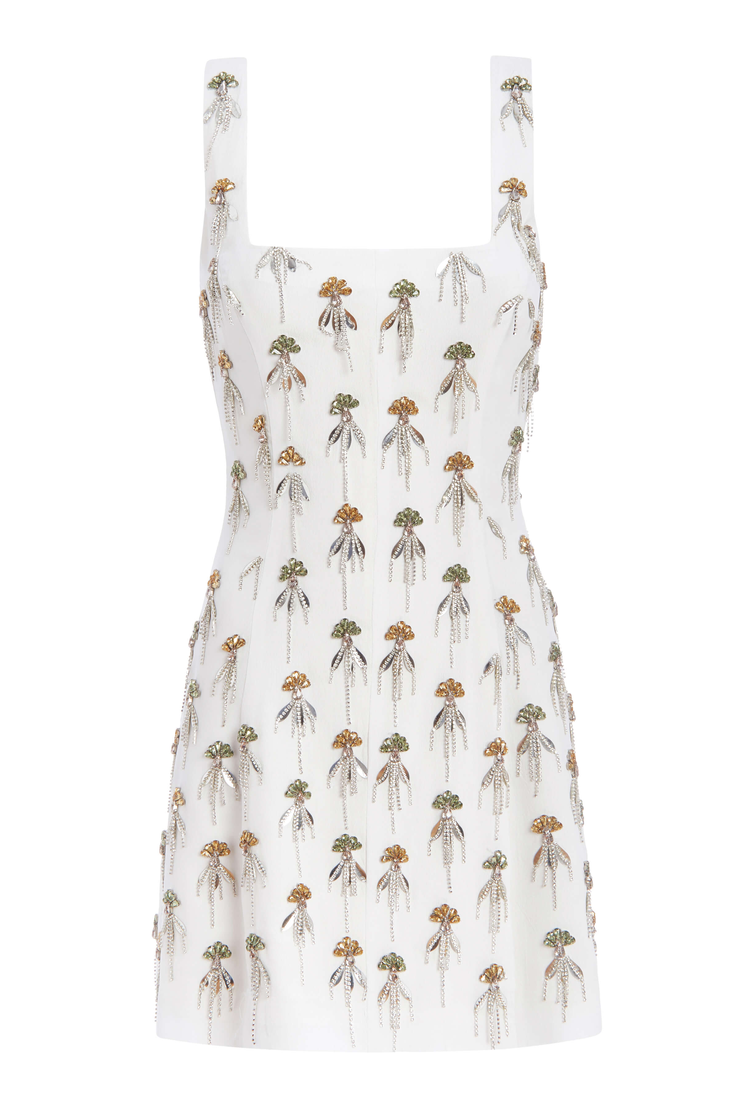 Venetia Hand-Beaded Mini Dress