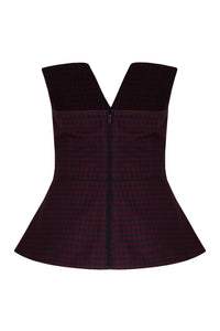 Luna Set in Burgundy & Blue