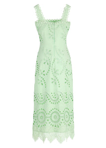 Le Bouquet Maxi Dress in Sage