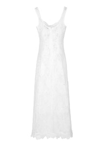 Hera Maxi Dress in White