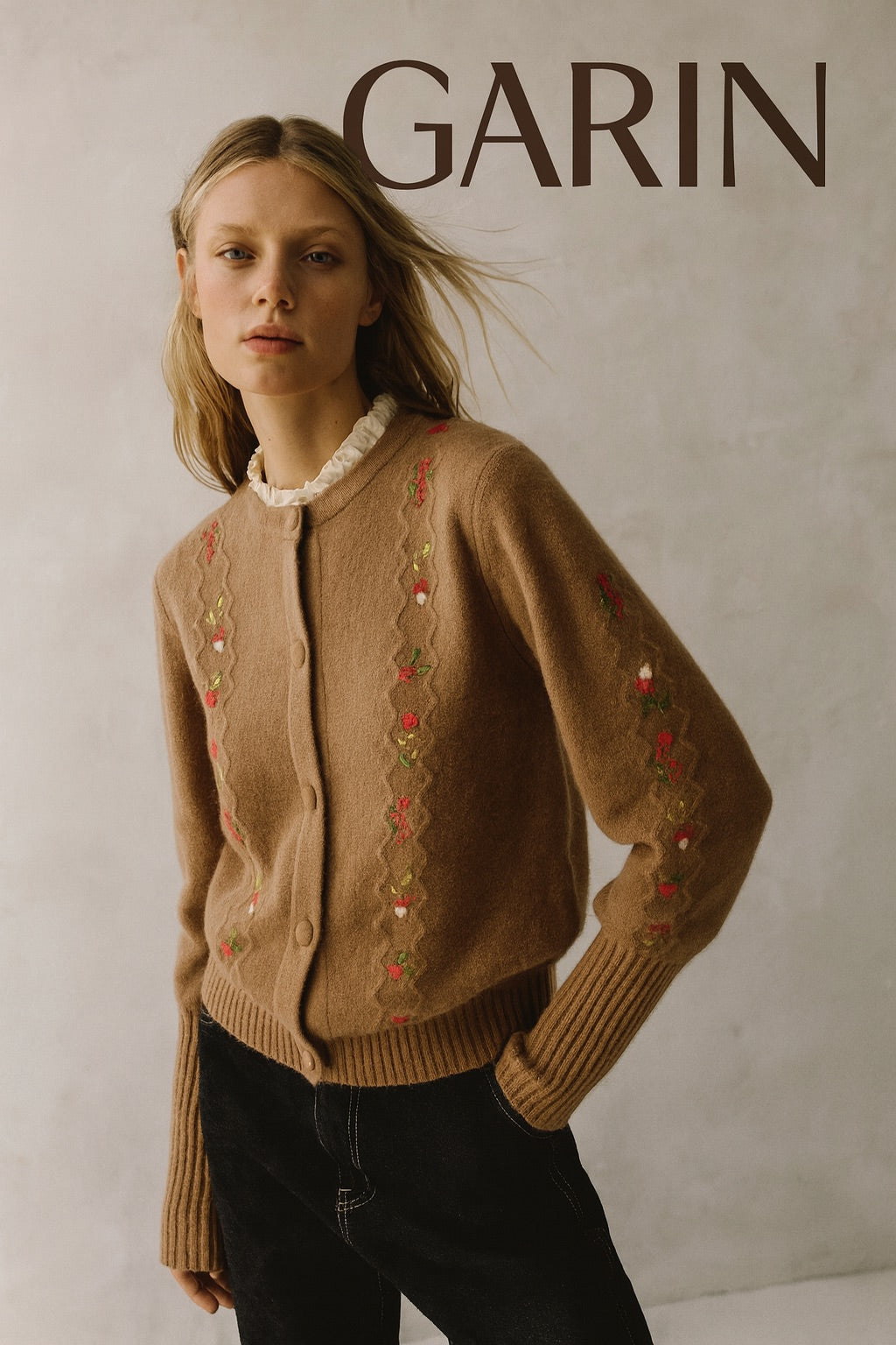 Chelsea Embroidered Cardigan