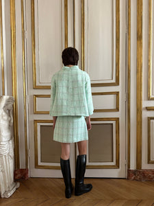 Lydia Skirt in Carré Menthe