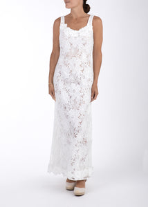 Hera Maxi Dress in White