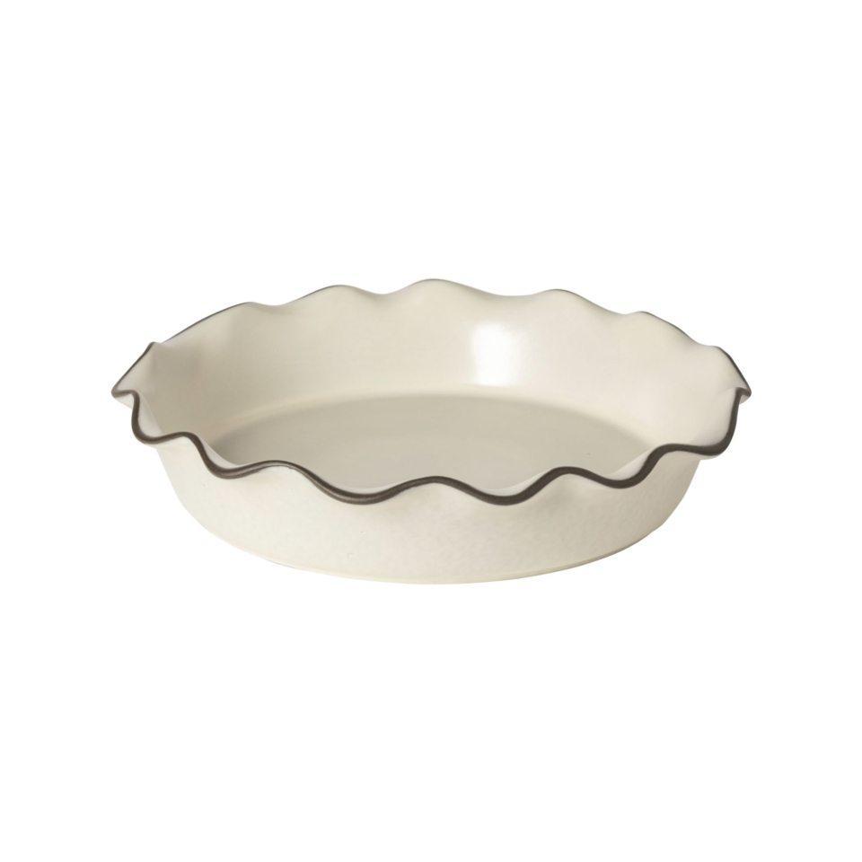 Costa Nova - Casafina ~ Stacked Organic ~ Pie dish, Salt, Price $55.00 in Charleston, SC from The Boutique Charleston