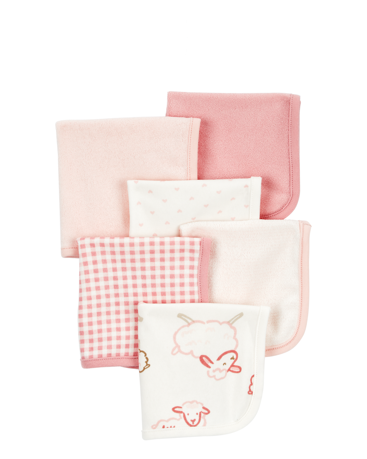 Baby 6-Pack Wash Cloths